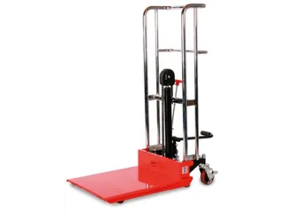lifter,draagverm. 400kg,platform LxB 650x576mm,heffing H 1510mm - 2