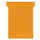 T-planbordkaarten index 3, ft 120 x 92 mm, oranje