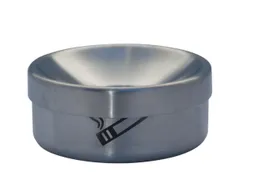 Veiligheidstafelasbak 0.2l HxØ 40x90mm Rvs Blank Gelakt