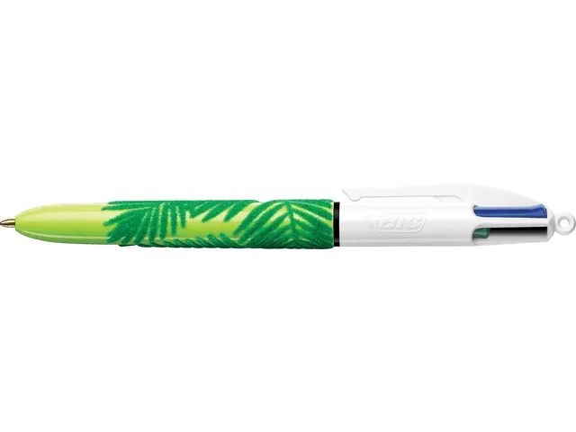 Stylo bille 4 Colours Velours pointe moyenne assorti boîte de 12 pcs