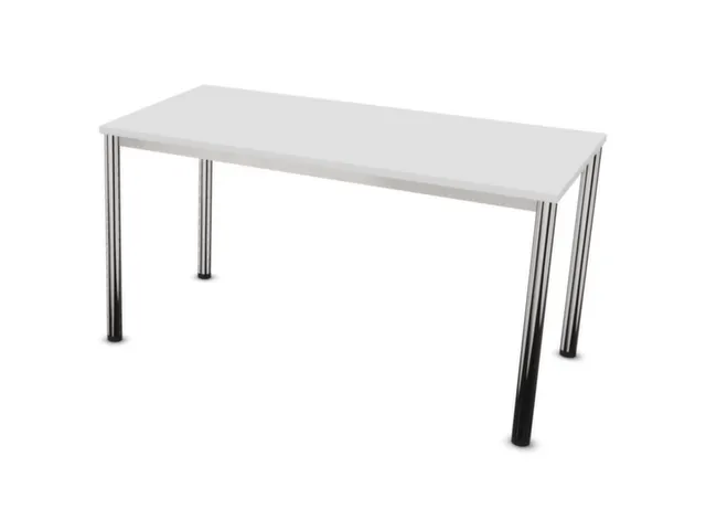 vergadertafel,HxBxD 740x1400x700mm,rechthoekig,Bl-wit
