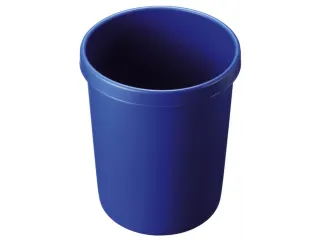 Kunststof Prullenmand 45 Liter H X Ø 480x 390mm Pp Blauw - 1
