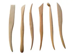Boetseerspatel, set met 6 stuks