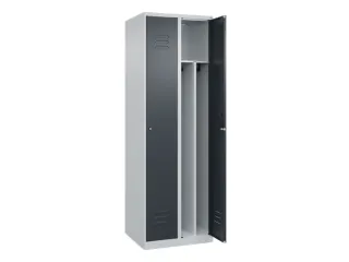 locker voor scheiding van kleding,HxBxD 1850x600x500mm,2vak - 2