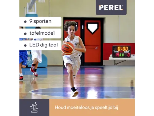 Scorebord/Sporttimer 62x40,5x27,5cm