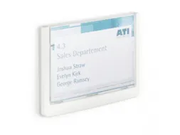 Deurbord Click Sign 149x105mm Wit