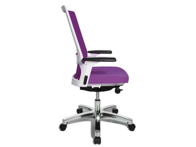 Siège De Bureau Pivotant Violâtre Assise Hxlxp 420-550X480X460Mm