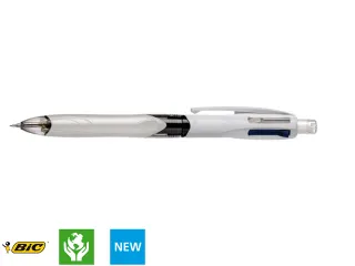 Balpen Bic 3kleuren met vulpotlood HB 0.7mm medium wit - 2