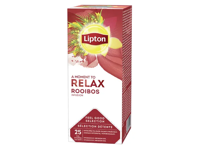 Thee Lipton Relax rooibos 25x1.5gr