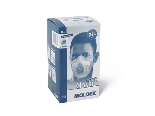 Moldex stofmasker Classic FFP2 NR D Ventex Klima-ventiel 16 Stuks