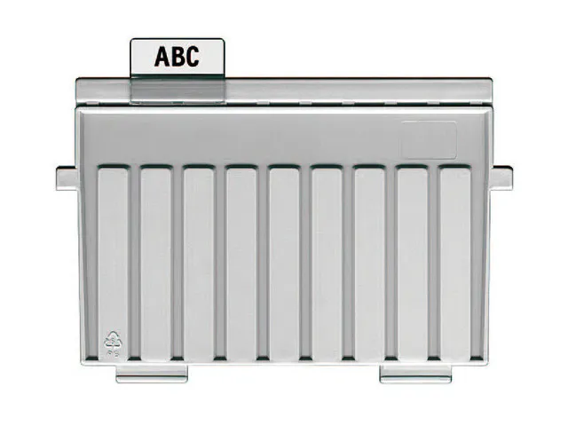 Séparation pour fichier HAN A5 couché gris clair