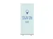 Roll-Banner 85x200 complete set met print "Sign In Here" Blauw