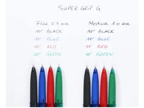 Balpen PILOT Super Grip G medium rood