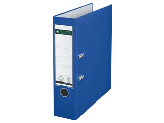 Leitz 180° Ordner 1010 80mm A4 PP Blauw 3 stuks - 2