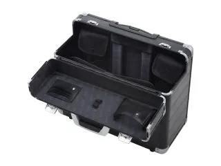 Trolley-pilotenkoffer Alumaxx DISCOVERY aluminium mat zwart - 2