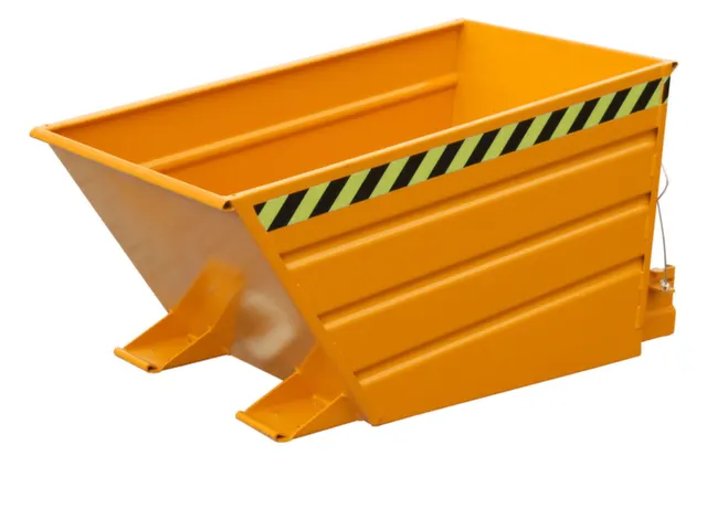 kiepbak,HxLxB 730x1375x800mm,0,5m³,draagverm. 750kg,RAL2000