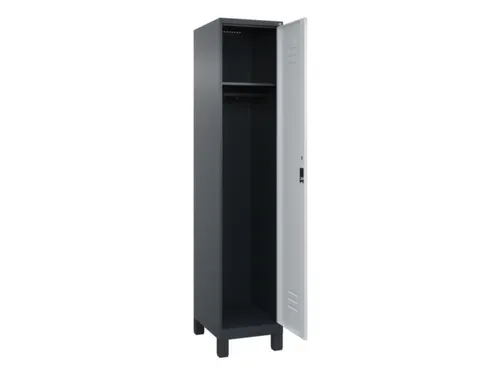 locker,HxBxD 1950x400x500mm,1vak,vak B 400mm,cil.-slot,voeten