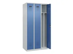 locker voor scheiding van kleding,HxBxD 1850x900x500mm,3vak
