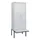 PBM-locker met bank,HxBxD 2120x800x815mm,2vak,vak B 400mm,draaigrendel