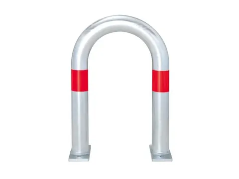 arceau de protection p. borne recharge coude Hxl 500x360mm