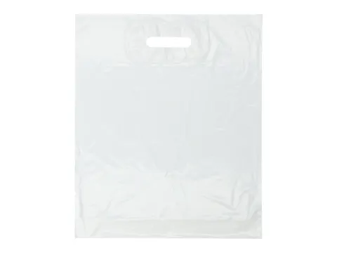 Draagtas DKT LDPE 37x44/4cm wit 500 stuks