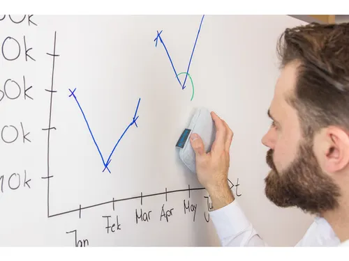 Whiteboardwisser (spons) Schneider 296 lichtgrijs