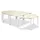 Tafel Ronde Buis Blad Halfrond Hxbxd 72x160x80cm Esdoorn 4voeten Alu