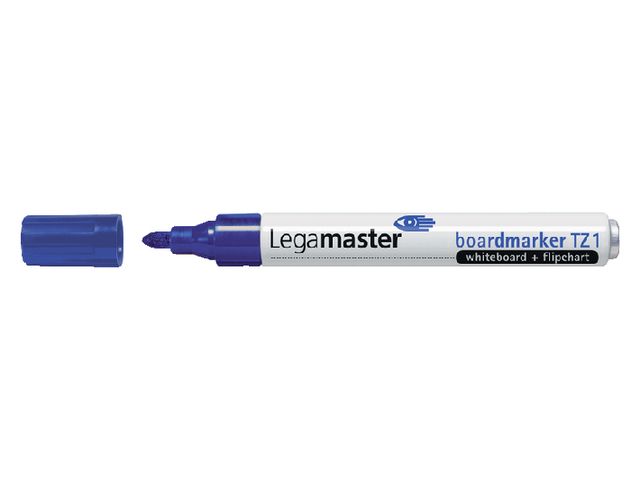 Viltstift Legamaster Tz1 Whiteboard Rond Blauw 1.5-3mm | EddingMarker.be