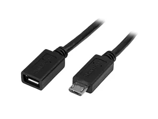 0,5m Micro-USB verlengkabel M/F Micro USB kabel - 1
