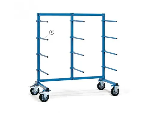 Draagarm 370 mm lang met PVC slang - toebehoren - E4624-1TA