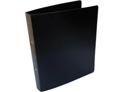 ringmap voor A4 uit PP 2 ringen van 25 mm zwart