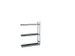 rayonnage grande largeur,rayonnage suivant,HxlxP 2000x1520x435mm