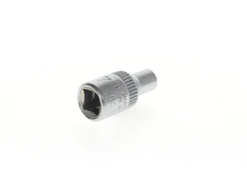 20 4 Stekkerdoos 1/4 inch,zeskant,4mm