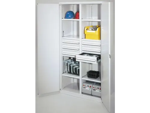 systeemkast,HxBxD 1950x1000x600mm,6xStalen bodem,6lade(n)