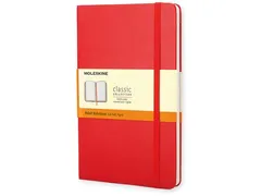 Notitieboek 13 X 21 Cm Gelijnd Harde Cover Rood