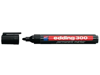 Viltstift edding 300 rond zwart 1.5-3mm