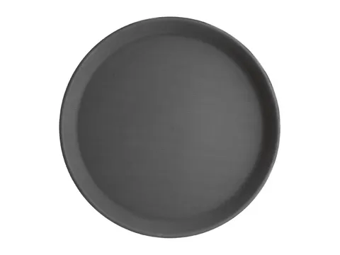 Dienblad Olympia Kristallon antislip 35.6cm PP zwart