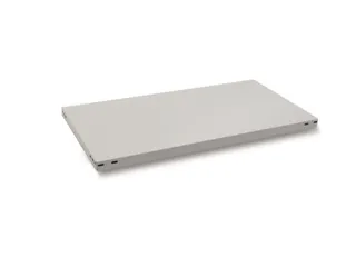 legbord,v. magazijnstelling,BxD 1300x500mm,vakl. 350kg,staal,RAL7035 - 2