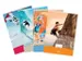 Cursusblok Aurora A4 ruit 10x10mm 2-gaats 200 pagina's 70gr