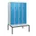 Dubbeldekse dekenkist,HxBxD 1950x1200x815mm,4x2vak.,vak B 300mm