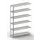 magazijnstelling,aanbouwveld,HxBxD 1850x1252x304mm,vaklast 80kg