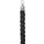 Afzetkoord Securit 150cm zwart met chromen knop