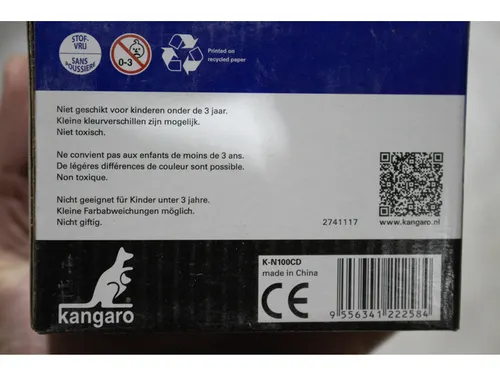 Bordkrijt stofvrij Kangaro assorti 100 stuks