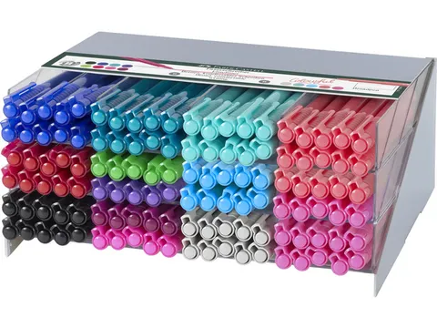 Fineliner Faber-Castell Broadpen Pastel 0.8mm in display á 120 stuks
