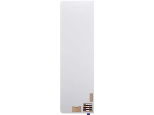 WALL-UP LRC Whiteboard 200x59,5cm Ronde Hoek Links