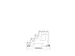escalier mobile,roulant,estrade H 0,8m,4marches,alu