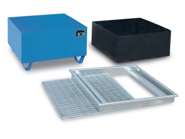 Opvangbak 1x 200l 1000l Pe-Element H X B X D 623x 1472x 1472mm