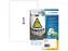 HERMA 9543 Weervaste Outdoor folie-etiketten A4 210x297mm Wit 40 stuks
