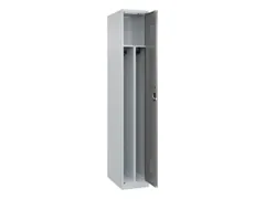 locker voor scheiding van kleding,HxBxD 1850x300x500mm,1vak