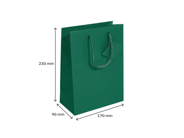 Cadeautas Sigel Medium, opaal groen